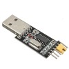 3pcs 3.3V 5V USB转TTL转换器CH340G UART串口适配器模块STC