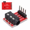 Modulo di estensione per scheda di breakout con presa audio per cuffie stereo TRRS da 3 pezzi da 3,5 mm