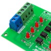 3pcs 5V转24V 4通道光耦隔离板隔离模块PLC信号电平电压转换板4Bit