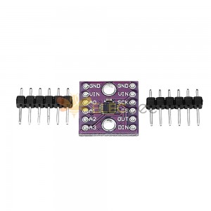 3 Stück ADS1118 16-Bit-Analog-Digital-Wandlermodul ADC-Entwicklungsboard SPI-Kommunikationsschnittstelle