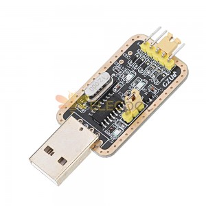 3 pièces CH340G RS232 mise à niveau USB vers TTL adaptateur de convertisseur automatique STC Module de brosse