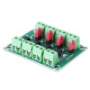 3pcs PC817 4通道光耦隔離板電壓轉換器適配器模塊3.6-30V驅動光電隔離模塊PC 817