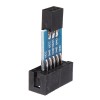 50pcs Module de convertisseur de carte adaptateur 10 broches à 6 broches pour AVRISP MKII USBASP STK500 pour Arduino - produits qui fonctionnent avec les cartes officielles Arduino