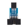 5 adet 10 Pin - 6 Pin Adaptör Kartı Dönüştürücü Modülü AVRISP MKII için USBASP STK500 Arduino için - resmi Arduino panolarıyla çalışan ürünler