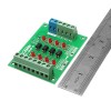 5 pcs 12 v ~ 3.3 v 4 채널 광 커플러 절연 보드 절연 모듈 plc 신호 레벨 전압 변환기 보드 4bit