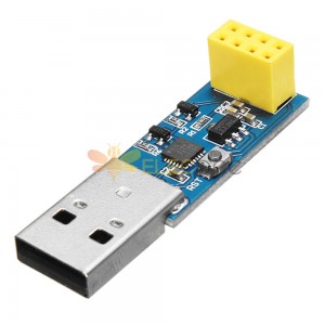 5 个 USB 转 ESP8266 ESP-01S LINK V2.0 Wi-Fi 适配器模块，带 2104 驱动程序