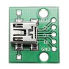 5 件 USB 轉 DIP 母頭 Mini-5P 貼片轉 DIP 2.54mm 適配器板