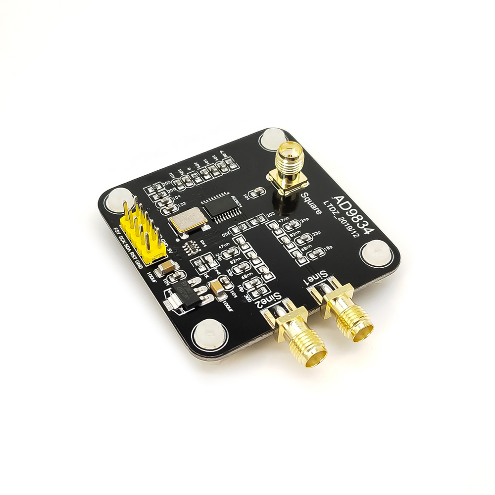 AD9834 DC 5V DDS Signal Generator Module Board Sine/Triangle/Square Wave Waveform Controllability