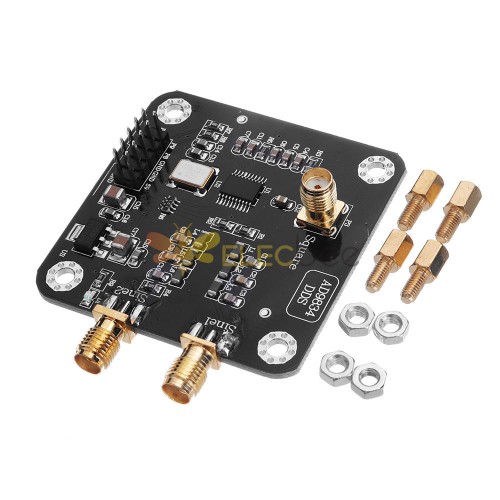 Carte de Module de générateur de Signal AD9834 DC 5V DDS contrôle de forme d\'onde sinusoïdale/Triangle/carrée