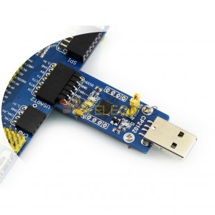 CP2102-GM CP2102 USB a puerto serie Placa de desarrollo de módulo de comunicación USB a TTL