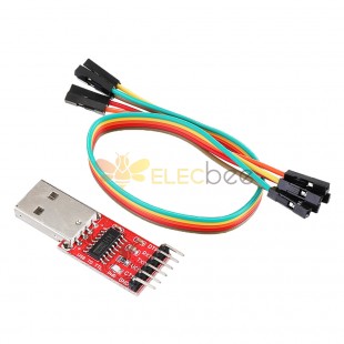 CTS DTR USB Adapter Pro Mini Download cable USB to RS232 TTL Serial Ports CH340 Replace FT232 CP2102 PL2303 UART TB196