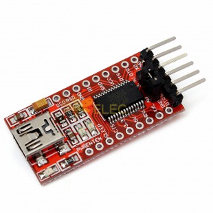 FT232RL USB to TTL Serial Converter Adapter Module para Arduino - productos que funcionan con placas Arduino oficiales