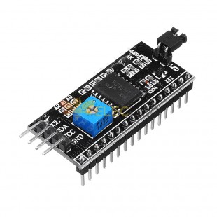 Module de port d'interface série IIC I2C TWI SP Adaptateur LCD 5V 1602 pour Arduino - produits compatibles avec les cartes Arduino officielles