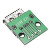 USB 2.0 Female Head Socket To DIP 2.54mm Pin 4P Adapter Board