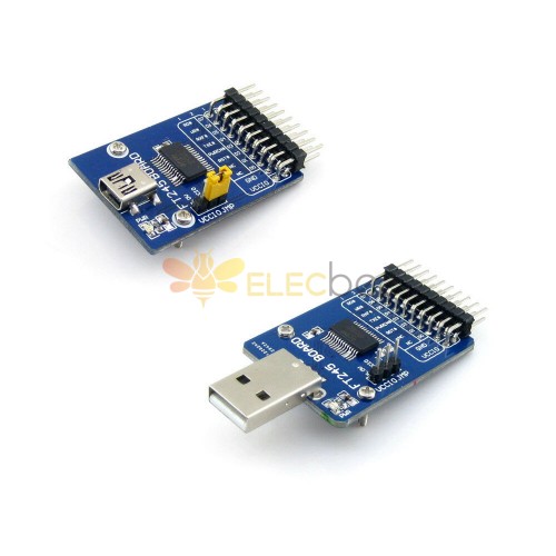 FT245 FT245RL USB إلى FIFO Module Communication Development Board Mini / Type-A Interface Mini