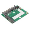 mSATA SSD 轉 2.5 英寸 SATA 6.0GPS 轉接卡模塊板 Mini Pcie SSD 兼容 SATA3.0Gbps/SATA 1.5Gbps
