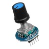 5 uds tapa de perilla de potenciómetro giratorio módulo decodificador de receptor de Control Digital módulo de codificador rotatorio para Arduino-productos que funcionan con placas Arduino oficiales