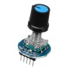 5 件旋转电位器旋钮帽数字控制接收器解码器模块用于 Arduino 的旋转编码器模块 - 与官方 Arduino 板配合使用的产品