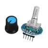 Capuchon de bouton de potentiomètre rotatif Module de décodeur de récepteur de commande numérique Module d\'encodeur rotatif