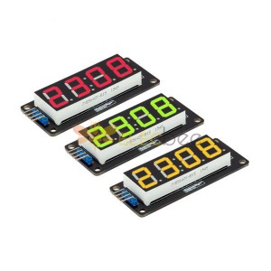 0,56-Zoll-LED-Anzeigeröhre, 4-stelliges 7-Segment-Modul für Arduino – Produkte, die mit offiziellen Arduino-Boards funktionieren