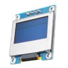 0,96 Zoll 4Pin Blau Gelb IIC I2C OLED Display mit Bildschirmschutzabdeckung für Arduino
