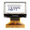 0,96-Zoll-OLED-Display 12864 Serielles LCD-Display Weiß/Blau/Blau-Mix-Gelb-Display für Arduino white