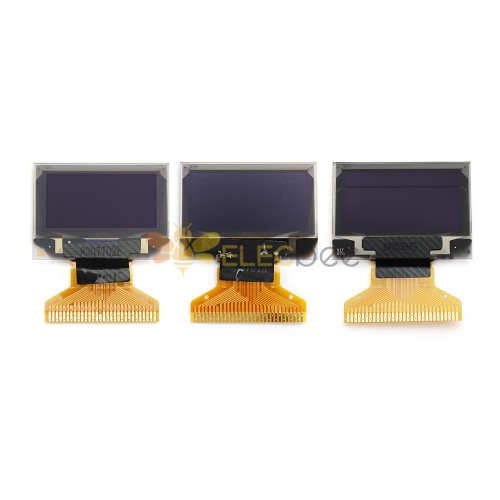 Écran OLED 0,96 pouces 12864 écran LCD série blanc/bleu/bleu mélange affichage jaune pour Arduino white