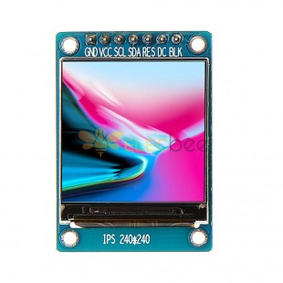 1.3英寸IPS TFT液晶显示器240*240彩色高清液晶屏3.3V ST7789驱动模块