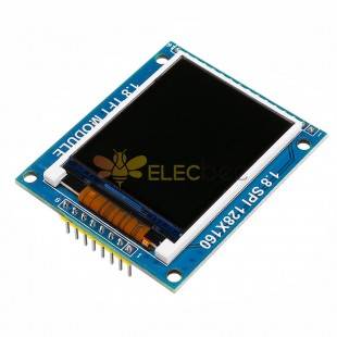 Módulo LCD TFT de 1,8 pulgadas 128X160 ILI9163/ST7735 con puerto serie SPI de placa base de PCB