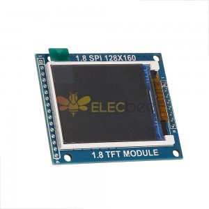 Модуль дисплея ЛКД ТФТ 1,8 дюймов с серийным портом объединительной платы 128С160 СПИ ПКБ