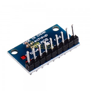 20pcs 3.3V 5V 8 bits bleu anode commune indicateur LED module d'affichage kit de bricolage
