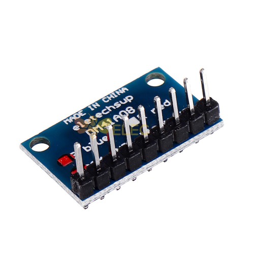 20pcs 3.3V 5V 8 bits rouge anode commune indicateur LED module d\'affichage kit de bricolage