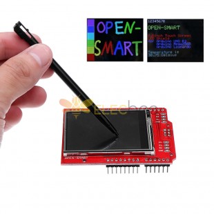 2,2-дюймовый ЖК-дисплей TFT Модуль сенсорного экрана Встроенный датчик температуры + ручка для UNO R3 Mega 2560 Leonardo для Arduino - продукты, которые работают с официальными платами Arduino