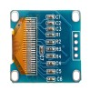 3 Stück 0,96 Zoll 4Pin IIC I2C SSD136 128x64 DC 3V-5V blaues OLED-Anzeigemodul