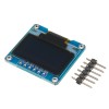 Arduino 용 3Pcs 0.96 인치 6Pin 12864 SPI 파란색 노란색 OLED 디스플레이 모듈