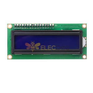 3 Adet IIC / I2C 1602 Mavi Aydınlatmalı LCD Ekran Modülü