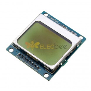 3pcs 5110 Módulo de visualización de pantalla LCD SPI Compatible con 3310 LCD