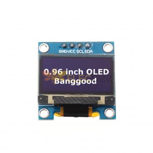 3 шт. белый 0,96-дюймовый OLED I2C IIC коммуникационный дисплей 128 * 64 ЖК-модуль