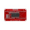 4 bits Pozidriv 0,54 polegadas Módulo de tubo digital LED de 14 segmentos vermelho e verde / vermelho e laranja Controle I2C Controle de 2 linhas