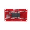 4-Bit Pozidriv 0,54 Zoll 14-Segment-LED-Digitalröhrenmodul Rot / Grün I2C-Steuerung 2-Linien-Steuerung Red