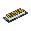 Arduino 용 5Pcs 0.56 인치 노란색 LED 디스플레이 튜브 4 자리 7 세그먼트 모듈-공식 Arduino 보드와 함께 작동하는 제품