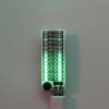 5 adet 2*13 USB Mini Ses Kontrolü Müzik Ses Spektrumu Flaş Ses Seviyesi Göstergesi Yeşil LED Ekran Modülü