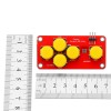 5pcs AD analoges Tastaturmodul Elektronische Bausteine ​​5 Tasten für Arduino