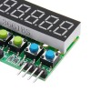 5 件 TM1637 6 位管 LED 顯示按鍵掃描模塊 DC 3.3V 至 5V 數字 IIC 接口六合一 0.36 英寸用於 Arduino - 與官方 Arduino 板配合使用的產品