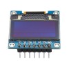 Display OLED a 7 pin da 0,96 pollici giallo blu 12864 SSD1306 SPI IIC Modulo schermo LCD seriale per Arduino