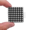 Dot Matrix LED 8x8 Dikişsiz Basamaklı Kırmızı LED Dot Matrix F5 Arduino için SPI\'li Ekran Modülü