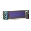 0.91 pouces 128x32 IIC I2C bleu OLED LCD affichage bricolage Module SSD1306 pilote IC DC 3.3V 5V