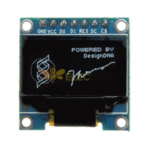 3Pcs 7 Pin 0.96 Inch IIC/SPI Serial 128x64 White OLED Display Module