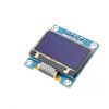 0.96 英寸 OLED I2C IIC 通信顯示 128*64 LCD 模塊，適用於 Arduino - 與官方 Arduino 板配合使用的產品 white