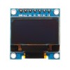 7-poliges 0,96-Zoll-OLED-Display + transparentes Shell-Acrylgehäuse 12864 SSD1306 serielles SPI IIC-LCD-Bildschirmmodul